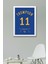 Klay Thompson Forma Çerçeveli Tablo - Nba Golden State Warriors Jersey 2