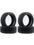 Adet 68MM 1/10 Rc On-Road Drift Touring Araba Lastik Lastik Jant Lastiği Sakura Traxxas Hsp Tamiya Hpı Kyosho Redcat, Siyah (Yurt Dışından) 1