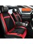 Evrensel 12V/24V Araba Elektrikli Isıtmalı Araba Koltuğu Minderi Sırtlıklı Araba Koltuğu Isıtıcısı Kış Için-Siyah/kırmızı (Yurt Dışından) 4