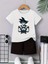 Samuray Karakter Baskılı Şort/t-Shirt Alt-Üst Çacuk Takım 1