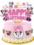 8 Adet Kaşık Disney Minnie Mouse Parti Malzemeleri Pembe Minnie Parti Balonları Kek Süslemeleri Bebek Duş Çocuk Doğum Günü Tek Kullanımlık Sofra Takımı (Yurt Dışından) 2