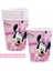 8 Adet Kaşık Disney Minnie Mouse Parti Malzemeleri Pembe Minnie Parti Balonları Kek Süslemeleri Bebek Duş Çocuk Doğum Günü Tek Kullanımlık Sofra Takımı (Yurt Dışından) 4