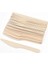 60PCS-SPOON-16CM Tek Kullanımlık Tahta Kaşık Çatal Bıçak Çatal Seti Rustik Düğün Doğum Günü Partisi Sofra Dekorasyon Malzemeleri Tatlı Kek Kaşık (Yurt Dışından) 4