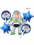 5 Adet Oyuncak Hikayesi Tema Doğum Günü Partisi Balon Buzz Lightyear ve Woody Tek Kullanımlık Sofra Çocuk Parti Banner Dekor Peçete Bardak Malzemeleri (Yurt Dışından) 1