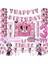 1 Takım G Minnie Mouse Doğum Günü Partisi Malzemeleri Tek Kullanımlık Sofra Minnie Fincan Plaka Balon Bebek Banyo Doğum Günü Partisi Dekorasyon (Yurt Dışından) 2