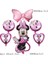 1 Takım G Minnie Mouse Doğum Günü Partisi Malzemeleri Tek Kullanımlık Sofra Minnie Fincan Plaka Balon Bebek Banyo Doğum Günü Partisi Dekorasyon (Yurt Dışından) 4