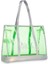 Şeffaf Yeşil Kadın Plaj Çantası Beach First 2