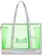 Şeffaf Yeşil Kadın Plaj Çantası Beach First 3