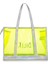 Şeffaf Sarı Kadın Plaj Çantası Beach First 3