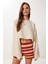 Yarasa Kollu Crop Müslin Bluz Krem HRG0001 1