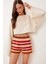 Yarasa Kollu Crop Müslin Bluz Krem HRG0001 3