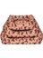 Uniform Bej-Bordo Köpek Yatağı M 60X70CM Sptgl 4