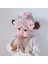 Çocuk Küçük Kıvırcık Peruk Dantel Saç Bandı Headdress Saç Filesi Seti (Yurt Dışından) 2
