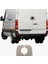 Volkswagen Crafter Uyumlu 2006-2016 Krom Arka Amblem Çerçevesi 2 Parça Paslanmaz Çelik 2