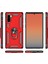 Samsung Galaxy Note 10 Kılıf Çift Katmanlı Polikarbon Koruma ve Manyetik Tutucu Stand Yüzük (Uyumlu) 5