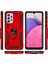 Samsung Galaxy A33 5g Kılıf Çift Katmanlı Polikarbon Koruma ve Manyetik Tutucu Stand Yüzük 2