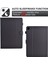 Tablet Koruyucu Kılıf Samsung Galaxy Tab A 10.1 Inç 2019 (SM-T510/T515) Kılıf Ince Pu Deri Çoklu Açı Standlı Flip Kılıf Kart Yuvası Kapağı (Yurt Dışından) 3