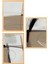 Premium Ahşap Çerçeveli 3lü Modern Iskandinav Bohem Tarz Dekoratif Ev Dekorasyonu Tablo SETI-SET13 30X20 2