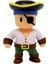 Stumble Guys 3 Lü Mini Figür Seti Seri 3 - 5 cm - Model 9 2