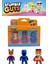 Stumble Guys 3 Lü Mini Figür Seti Seri 3 - 5 cm - Model 8 1