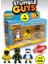 Stumble Guys Seri 1 - 3D Mini 3 Lü Figür Seti - 3 Adet Megalodon Hazmat Nbc Glowman - 5 cm 2