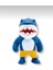 Stumble Guys Seri 1 - 3D Mini 3 Lü Figür Seti - 3 Adet Megalodon Hazmat Nbc Glowman - 5 cm 4