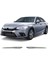 Honda Civic Fe Uyumlu 2021 ve Üzeri Krom Far Alt Çıtası 2 Parça Paslanmaz Çelik 1