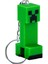 Minecraft 3D Figür Anahtarlık - Creeper Model 10 3
