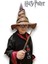 Harry Potter Figür Kostüm Aksesuarı Çocuk Boy Şapka Keçe Kumaş Kıvrımlı Kahverengi 6 Yaş + 2