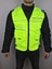 Motosiklet Neon Sarı Yelek 4 Cepli 1