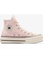 Chuck Taylor All Star Lift Unisex Pembe Süet Platform SNEAKER.691 1
