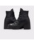 Chuck 70 De Luxe Unisex Siyah Deri Platform Sneaker.001 3