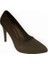 Kadın Ince Topuklu Stiletto Siyah Süet - 36 2
