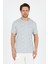 Erkek Bisiklet Yaka Desenli T-Shirt – %100 Pamuk – Rahat ve Şık Günlük Kısa Kollu Tişört 0115 1