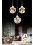 Istanbul Avize Dali 3'lü Gold Kumandalı 3 Renk Ledli Modern LED Aplik 8