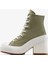 Chuck 70 De Luxe Platform Kadın Haki SNEAKER.368 4
