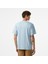 Small Signature Essential Pinstripe Erkek Mavi T-Shirt.32 2