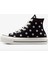 Chuck Taylor All Star Lift Polka Dots Kadın Siyah Platform SNEAKER.001 4