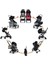 Connect 3 Black-Olive Bebek Arabası / Yan Düzenleyici / Black-Black Yan Bakım Çantası 5