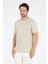 Erkek Bisiklet Yaka Desenli T-Shirt – %100 Pamuk – Rahat ve Şık Günlük Kısa Kollu Tişört 0115 2