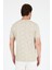 Erkek Bisiklet Yaka Desenli T-Shirt – %100 Pamuk – Rahat ve Şık Günlük Kısa Kollu Tişört 0115 5