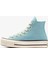 Chuck Taylor All Star Lift Kadın Mavi Süet Platform SNEAKER.423 4