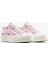 Chuck Taylor All Star Lift Rose Cross Stitch Unisex Pembe Platform SNEAKER.681 2