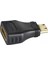 Mini HDMI To HDMI Dönüştürücü – Siyah, Mini HDMI Adaptör Aparat Kamera Uyumlu 5