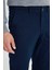 %100 Pamuk Comfort Fit Rahat Kesim Yan Cepli Pantolon 4