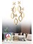 Istanbul Avize Zeus 6'lı Gold Kumandalı 3 Renk Ledli Modern LED Avize 7