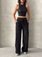 Premium Kalite Pantolon Crop Takım 2