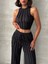 Premium Kalite Pantolon Crop Takım 3