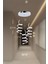 Modern Krom 3'lü Sarkıt Model 3 Renk (Beyaz&sarı&günışğı) Kumandalı LED Avize 2