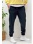 Erkek Full Likralı Paça Lastikli Jogger Pantolon 4